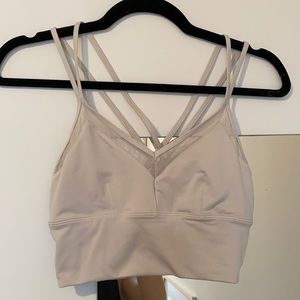 Alo Small Tan Sports Bra